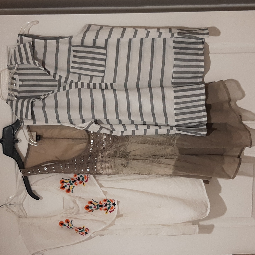 3 Women's Assortment of Spring/Summer Shirts Size L NWOT